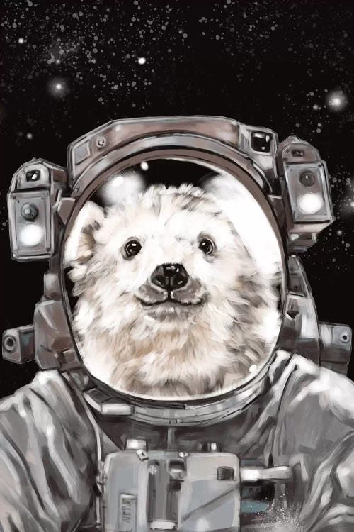 Astronaut Polar Bear Selfie