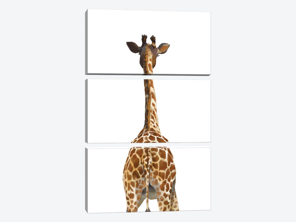 Giraffe Butt Canvas Print by Big Nose Work | iCanvas