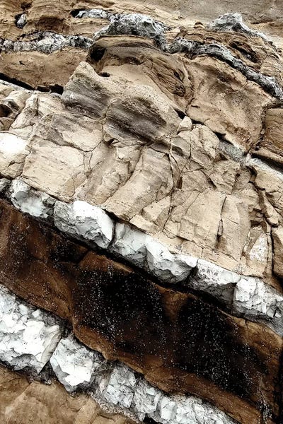 Sea Rocks - Natural - XIII by 33 Broken Bones canvas print