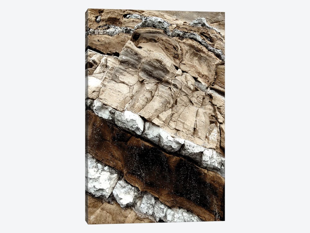 Sea Rocks - Natural - XIII by 33 Broken Bones 1-piece Canvas Art Print