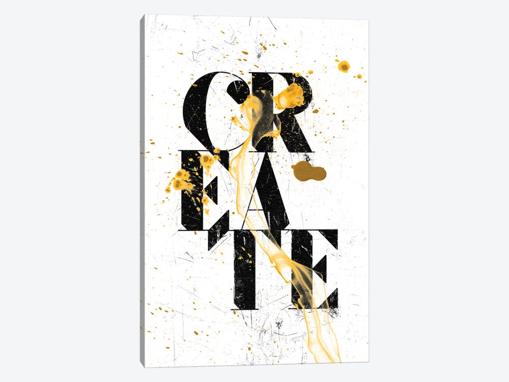 Create 01 by 33 Broken Bones 1-piece Canvas Art