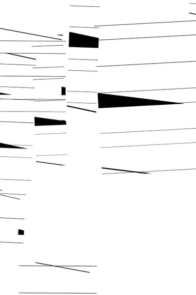 Minimal Abstract - Angles by 33 Broken Bones canvas print