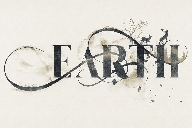 Elemental Typograph - Earth