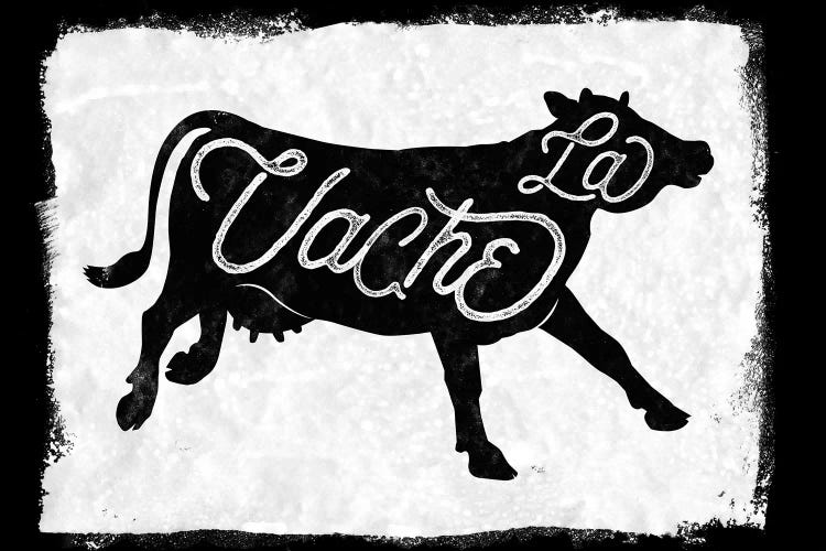 La Vache by 33 Broken Bones canvas print