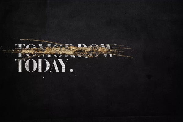 Inspirational Office: Not Tomorrow by 33 Broken Bones