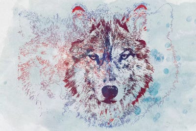 Watercolor Wildlife II by 33 Broken Bones multi panel art