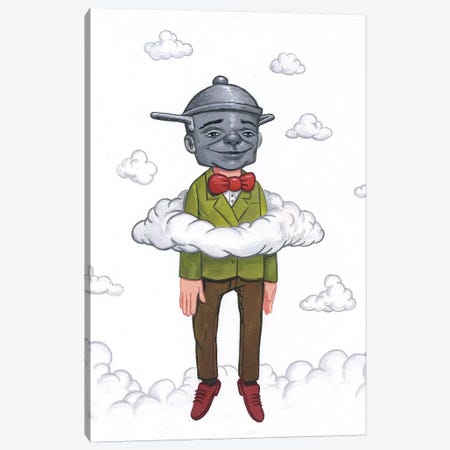 In The Clouds I Canvas Print #BOD12} by Bob Dob Canvas Art