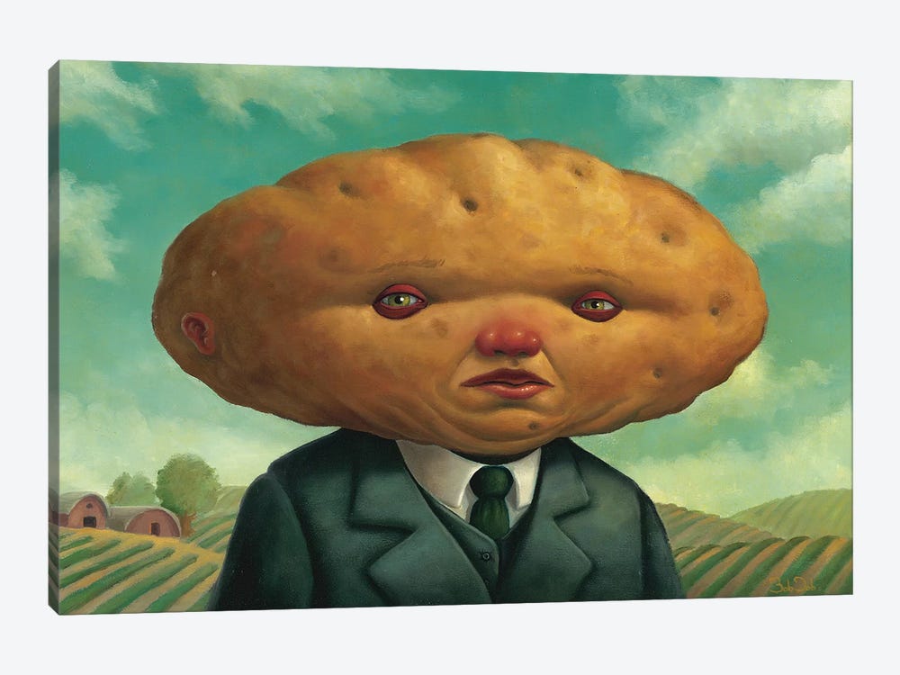 Potato Head by Bob Dob 1-piece Art Print