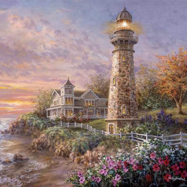 Lighthouses: Majestic Guardian by Nicky Boehme