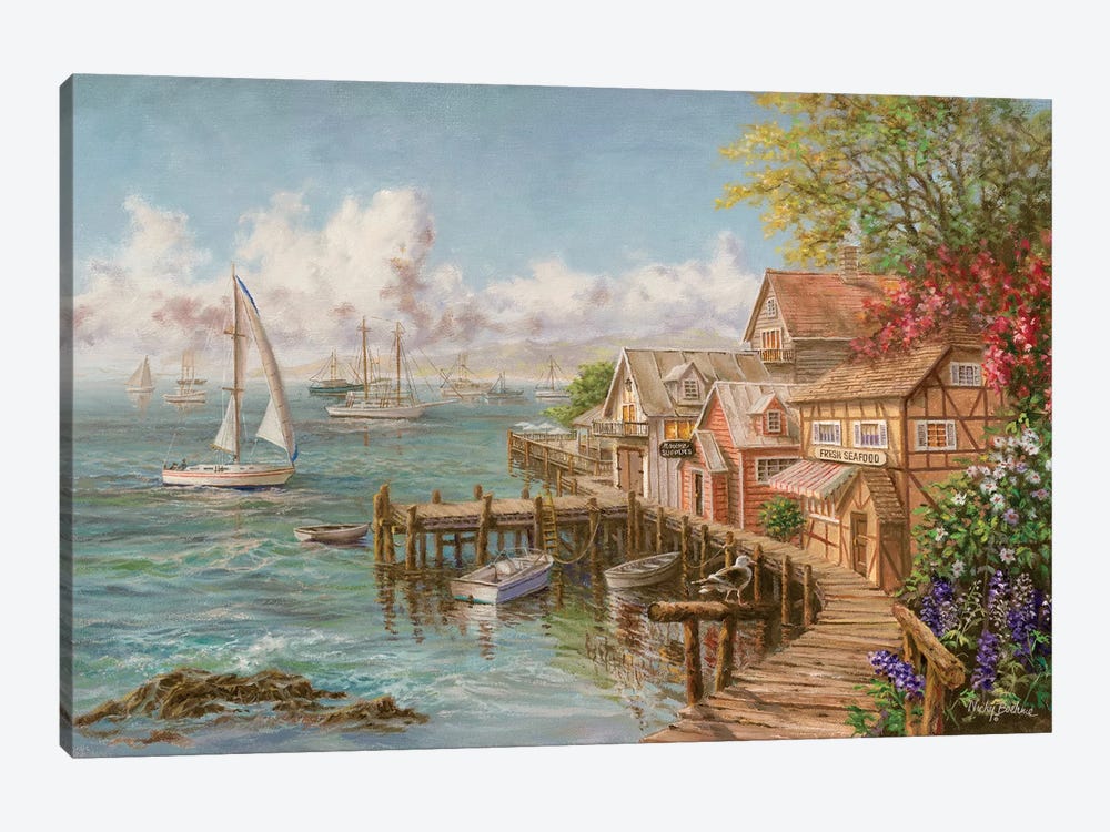 Mariner’s Haven by Nicky Boehme 1-piece Canvas Print