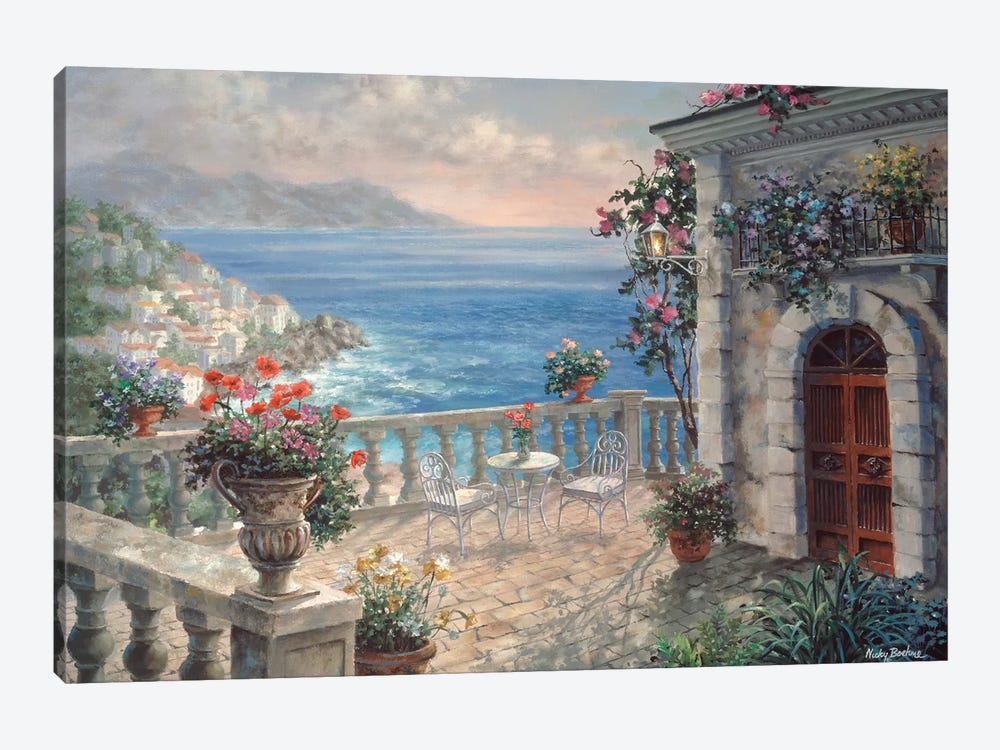 Mediterranean Elegance by Nicky Boehme 1-piece Canvas Art