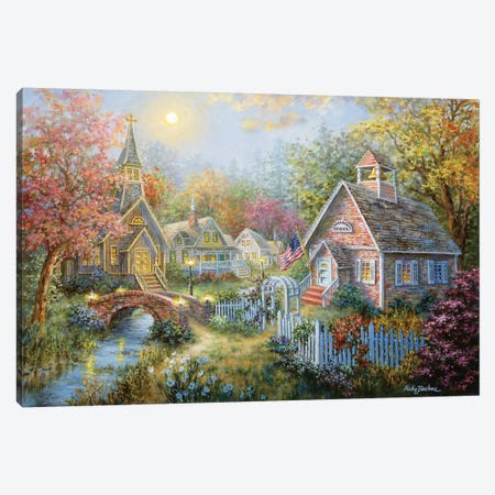 Moral Guidance Canvas Print #BOE110} by Nicky Boehme Canvas Art Print