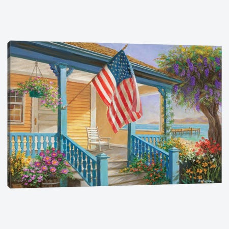 My Home Sweet Home Canvas Print #BOE112} by Nicky Boehme Canvas Print