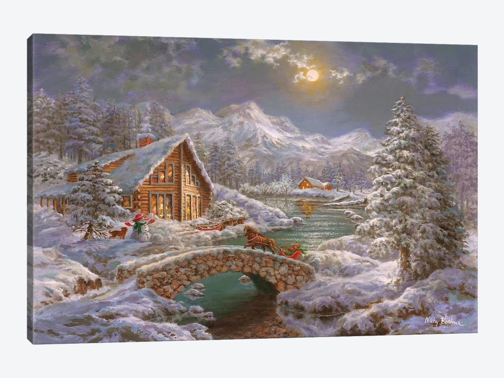 Nature's Magical Season by Nicky Boehme 1-piece Canvas Art Print