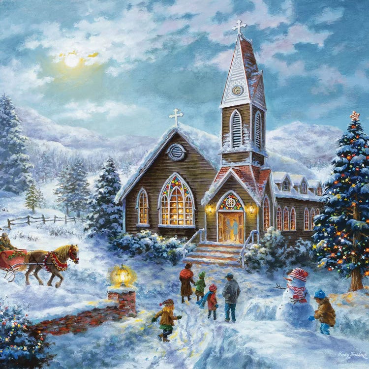 Parents Pray, Children Play by Nicky Boehme wall art