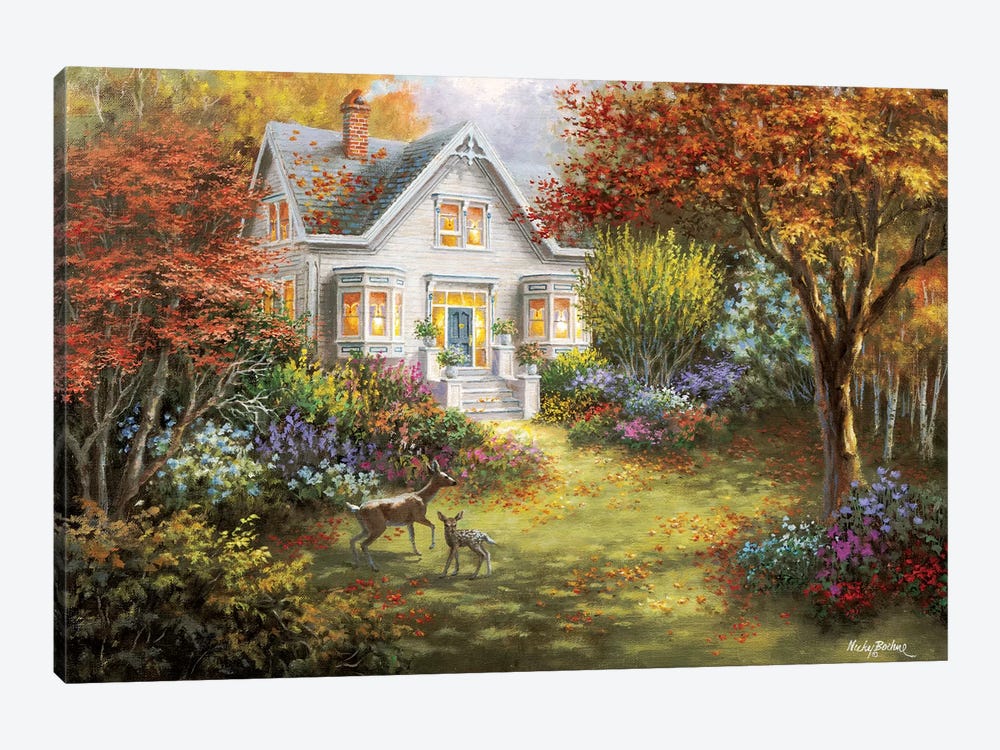 Autumn Overtures by Nicky Boehme 1-piece Canvas Art