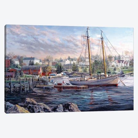 Seafarer's Delight Canvas Print #BOE133} by Nicky Boehme Canvas Art Print