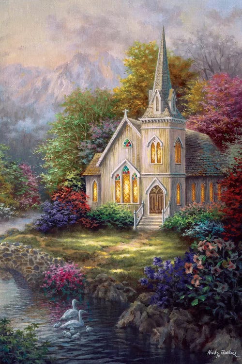 Serenity by Nicky Boehme wall art