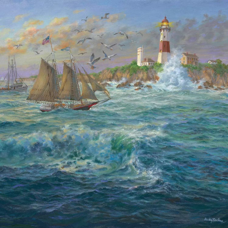 Shipmates by Nicky Boehme wall art