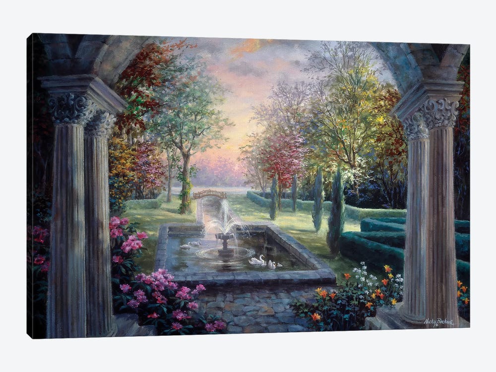 Soulful Mediterranean Tranquility by Nicky Boehme 1-piece Canvas Print