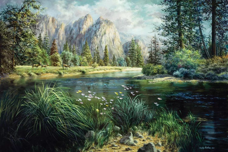 Springtime Abounds by Nicky Boehme wall art