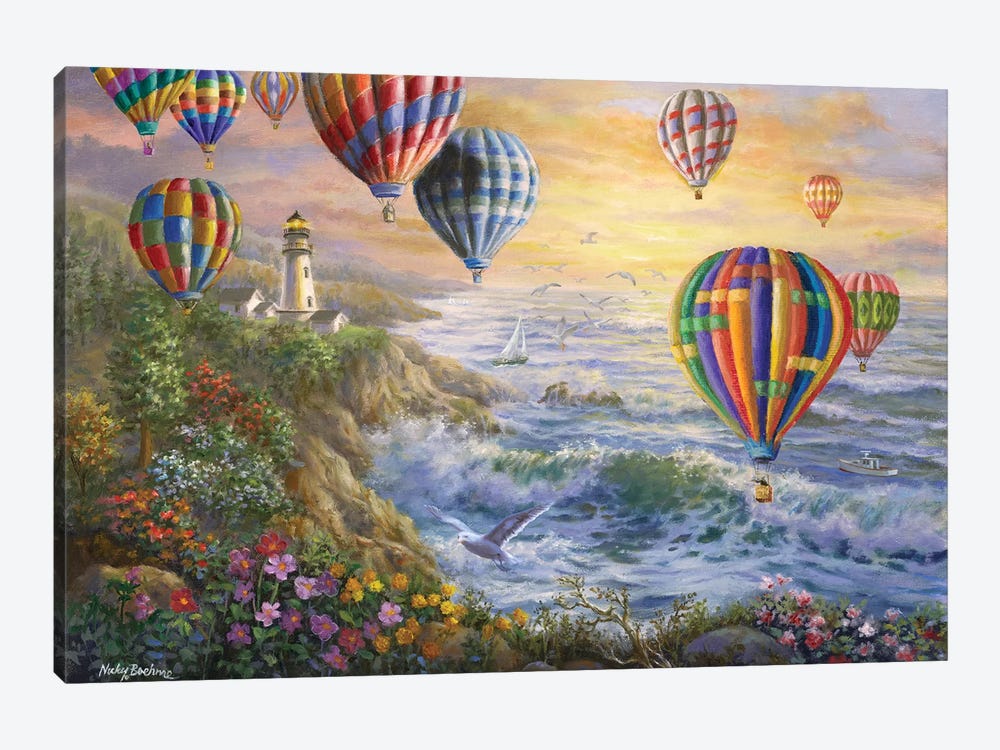 Summer Glow by Nicky Boehme 1-piece Canvas Artwork