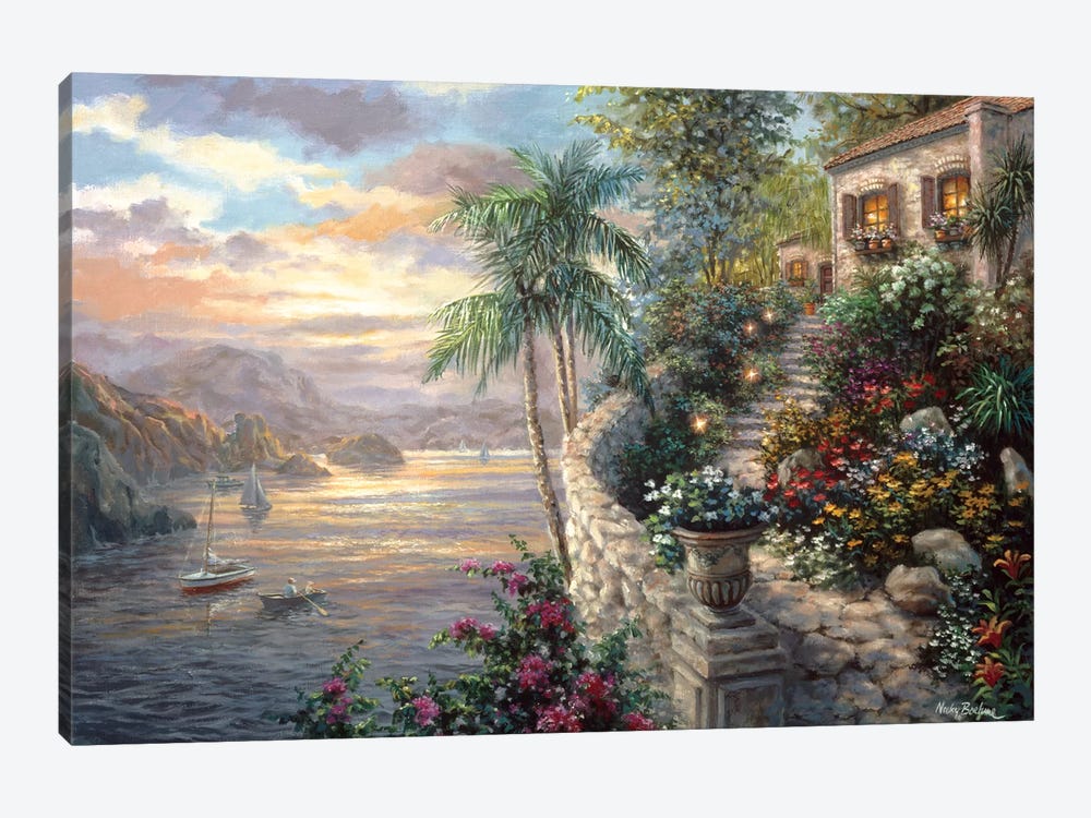 Tranquil Sea by Nicky Boehme 1-piece Canvas Art Print