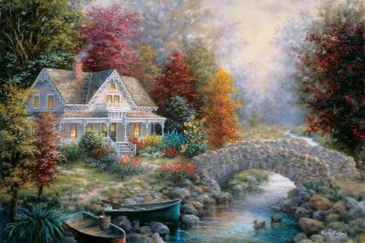 Victorian Splendor by Nicky Boehme wall art