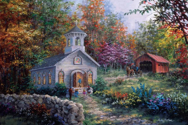 Worship In The Country by Nicky Boehme wall art