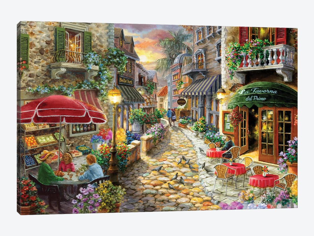 Early Evening In Avola by Nicky Boehme 1-piece Canvas Wall Art
