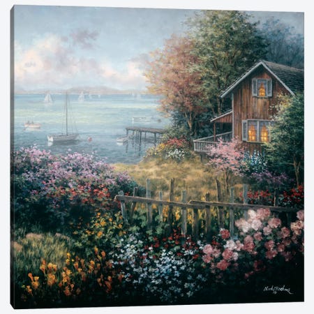 Bay's Domain Canvas Print #BOE17} by Nicky Boehme Canvas Wall Art