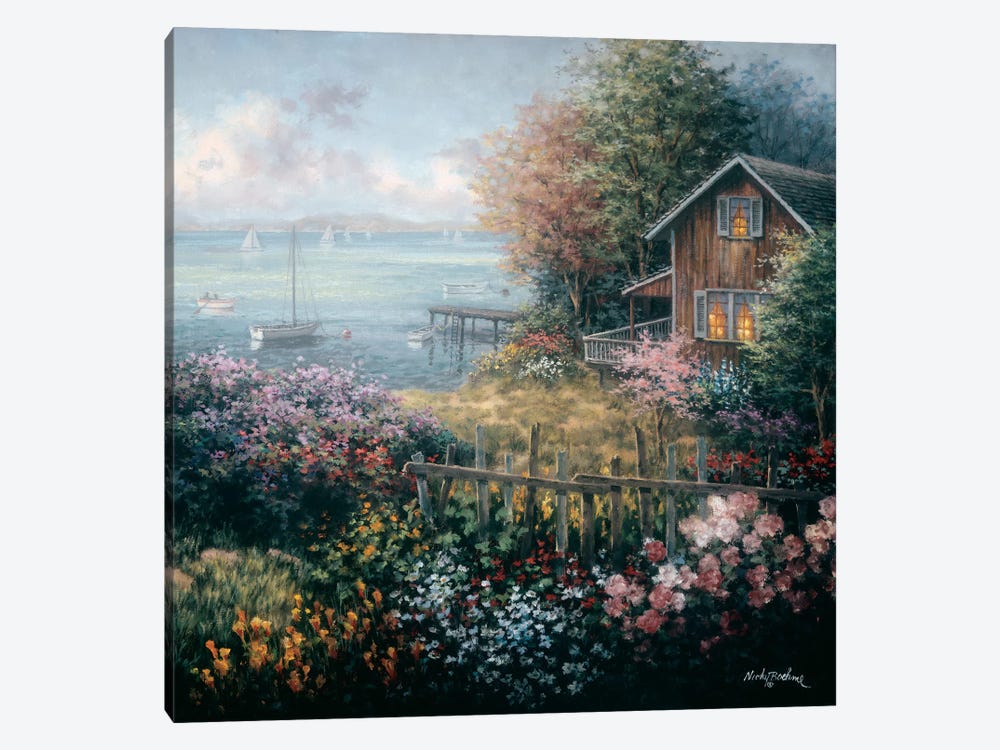 Bay's Domain by Nicky Boehme 1-piece Canvas Art Print