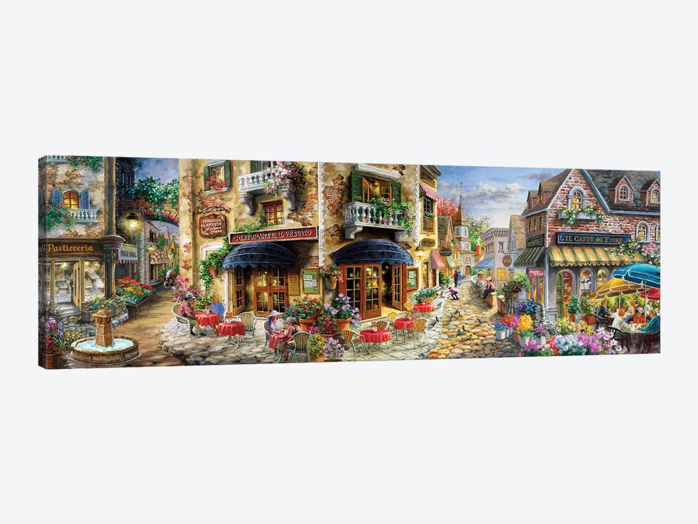 Late Afternoon In Italy by Nicky Boehme 1-piece Canvas Print
