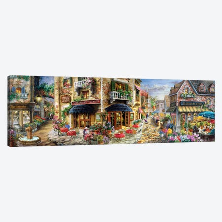 Late Afternoon In Italy Canvas Print #BOE183} by Nicky Boehme Canvas Art