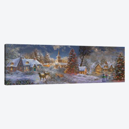 Stillness Of Christmas Canvas Print #BOE186} by Nicky Boehme Canvas Art Print