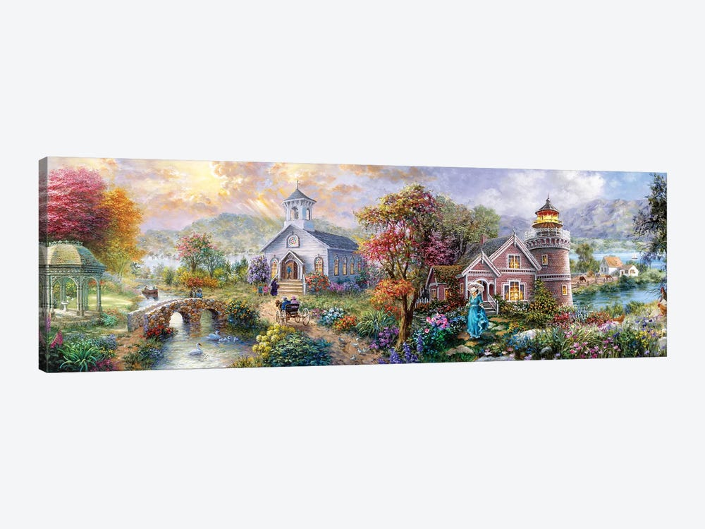 Sunday Morning In Spring by Nicky Boehme 1-piece Canvas Print