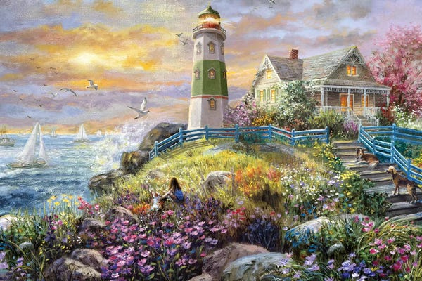 Traditional Décor: Watching The Sunset by Nicky Boehme