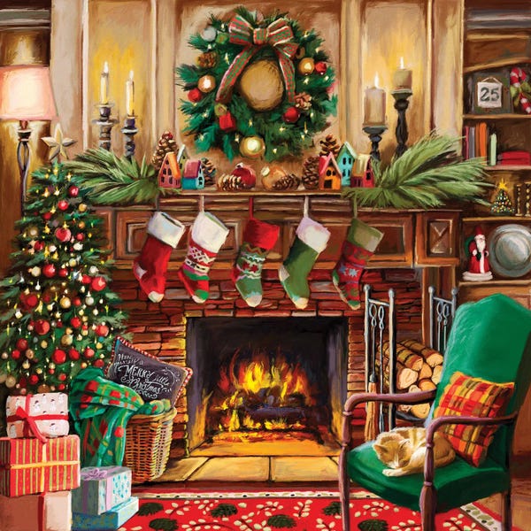 All Browns: Fireside Christmas by Nicky Boehme
