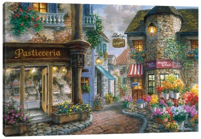 Bello Piazza Canvas Art Print - Nicky Boehme