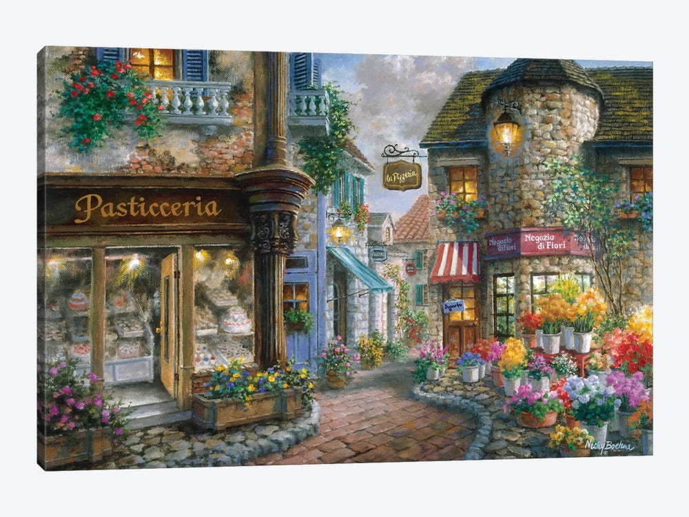 Bello Piazza by Nicky Boehme 1-piece Art Print