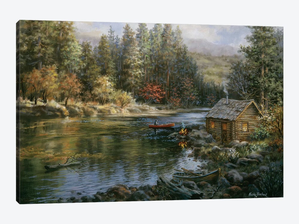 Campers Haven by Nicky Boehme 1-piece Canvas Print