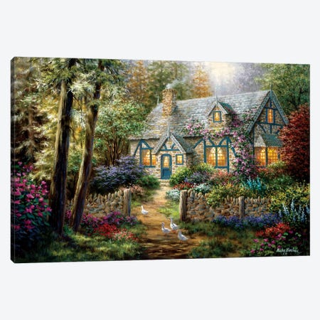A Country Gem Canvas Print #BOE2} by Nicky Boehme Canvas Wall Art