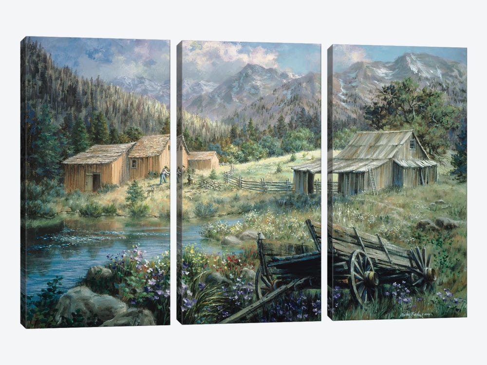 Country by Nicky Boehme 3-piece Canvas Artwork