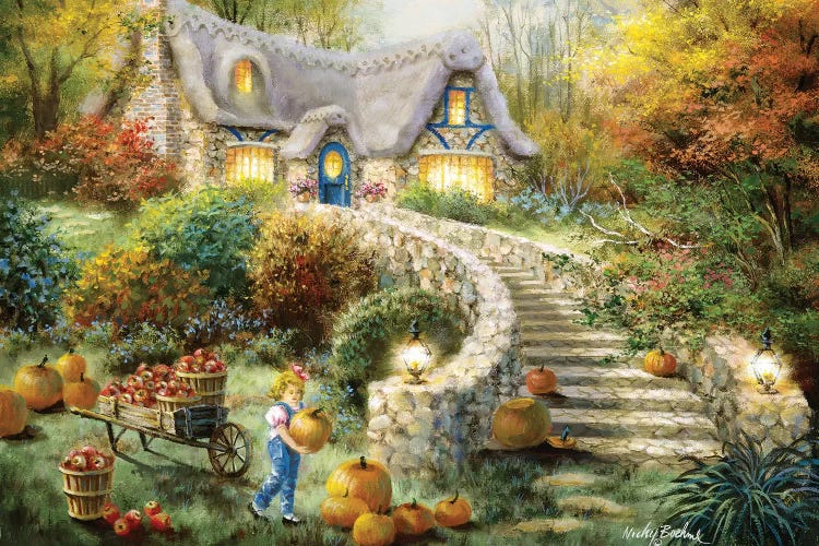 Country Harvest by Nicky Boehme wall art