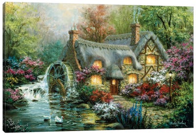 Country Retreat Canvas Art Print - Nicky Boehme