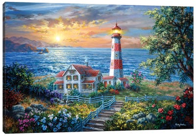Enchantment Canvas Art Print - Lighthouse Art