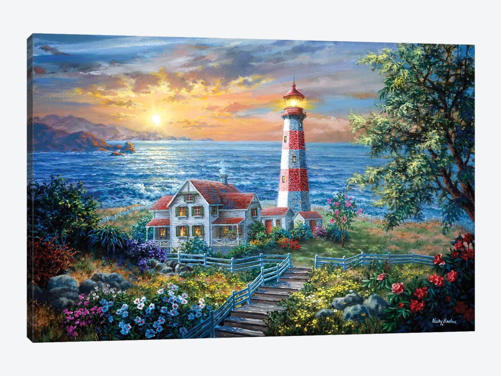 Enchantment by Nicky Boehme 1-piece Canvas Art