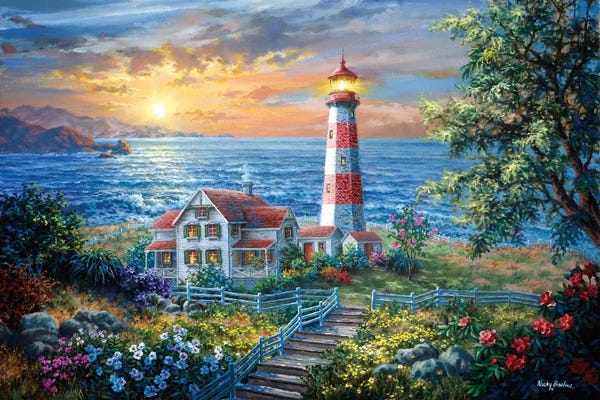 Lighthouses: Enchantment by Nicky Boehme