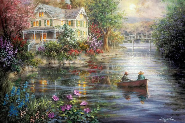 By Water: Evening Reflections by Nicky Boehme