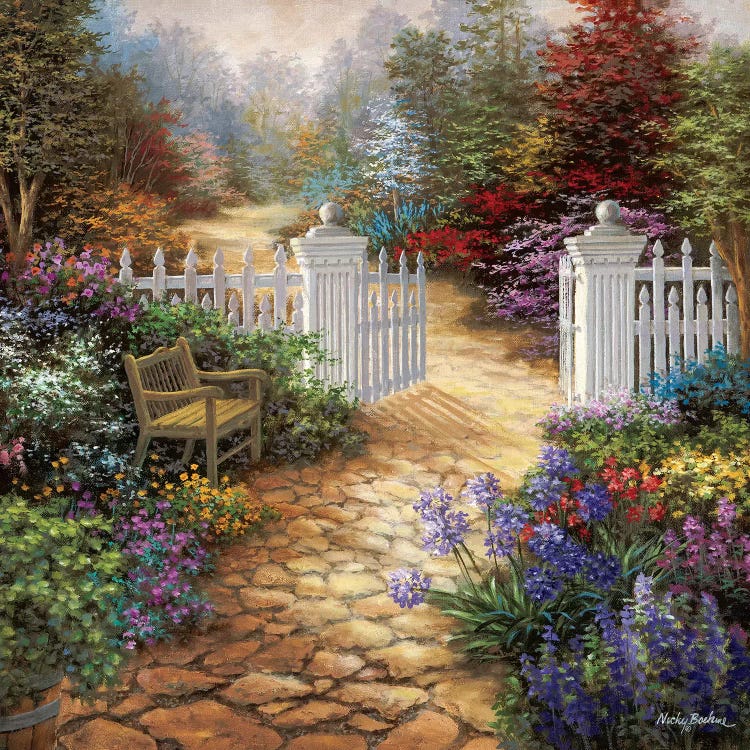 Gateway To Enchantment by Nicky Boehme wall art